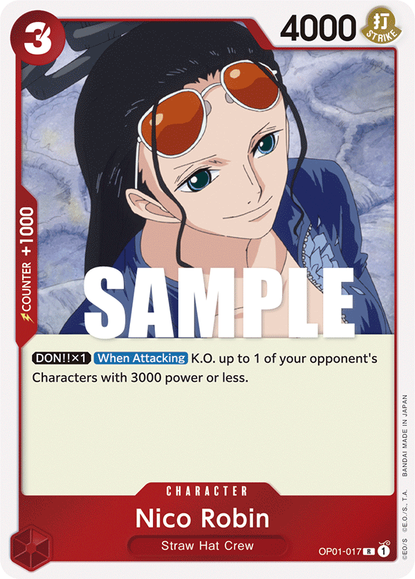 Nico Robin - OP01-017 - ROMANCE DAWN