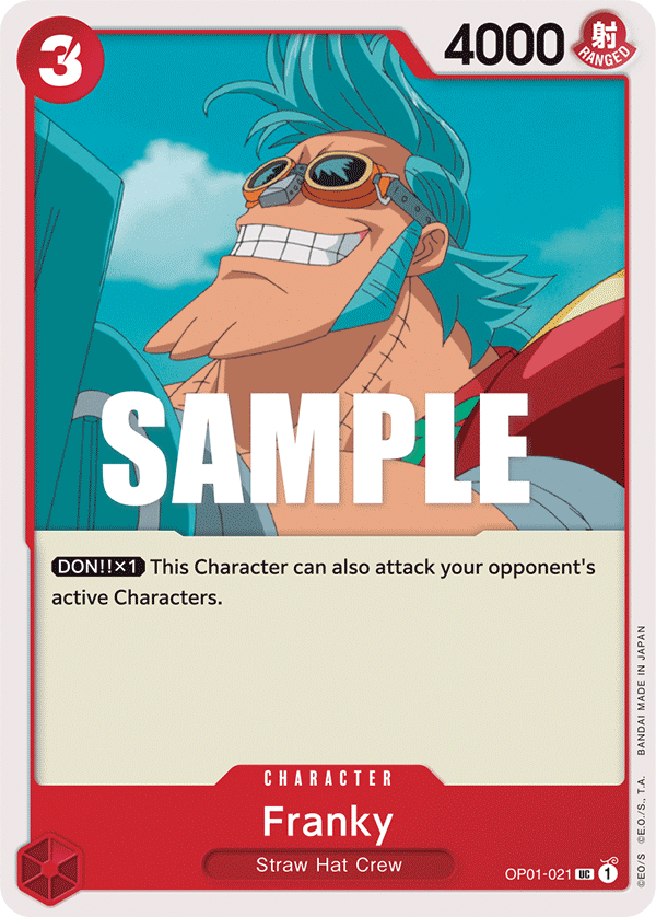 Franky - OP01-021 - ROMANCE DAWN