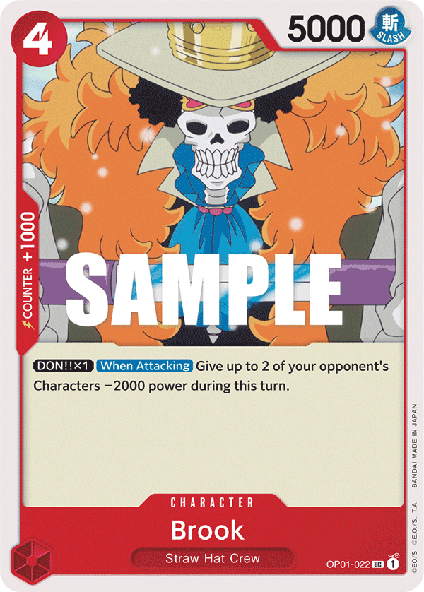 Brook - OP01-022 - ROMANCE DAWN