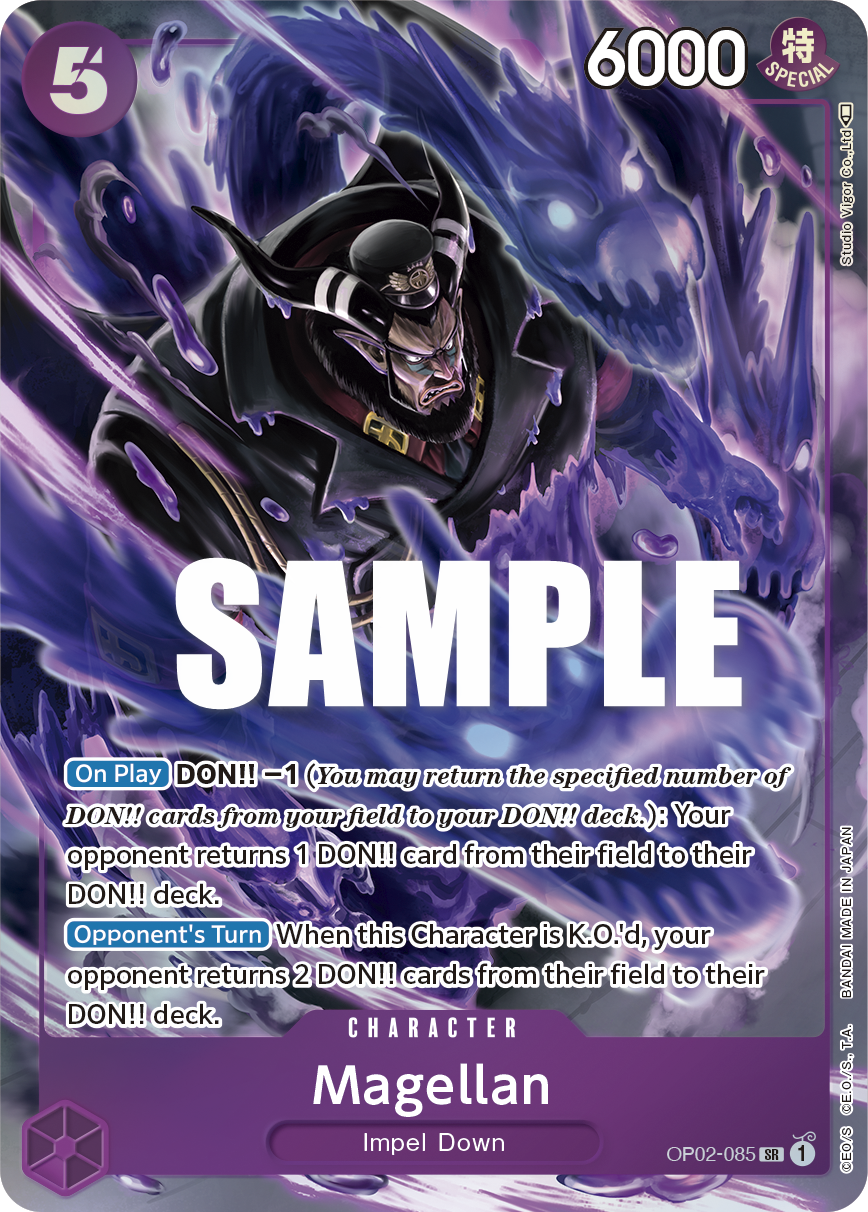Magellan (Alternate Art) - OP02-085 - PARAMOUNT WAR