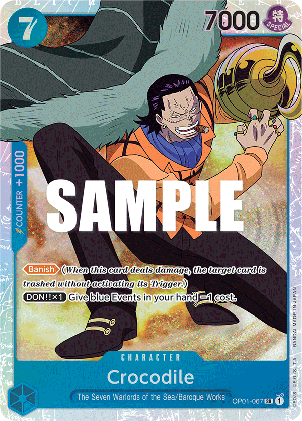 Crocodile - OP01-067 - ROMANCE DAWN