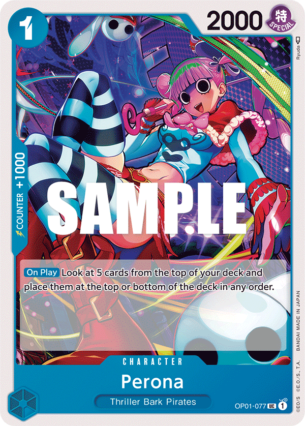 Perona - OP01-077 - ROMANCE DAWN
