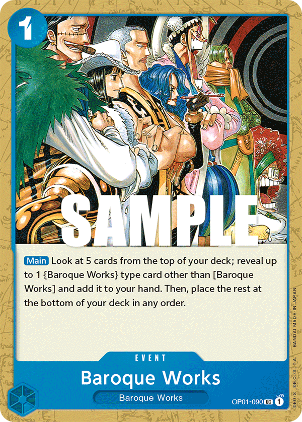 Baroque Works - OP01-090 - ROMANCE DAWN
