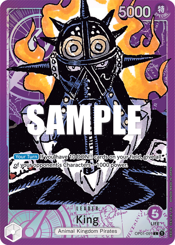 King (Alternate Art) - OP01-091 - ROMANCE DAWN