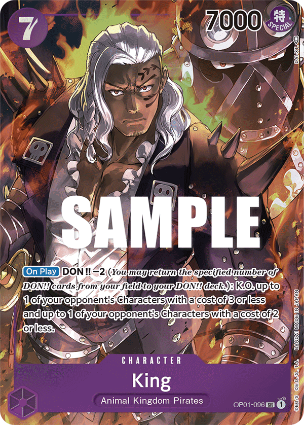 King (Alternate Art) - OP01-096 - ROMANCE DAWN