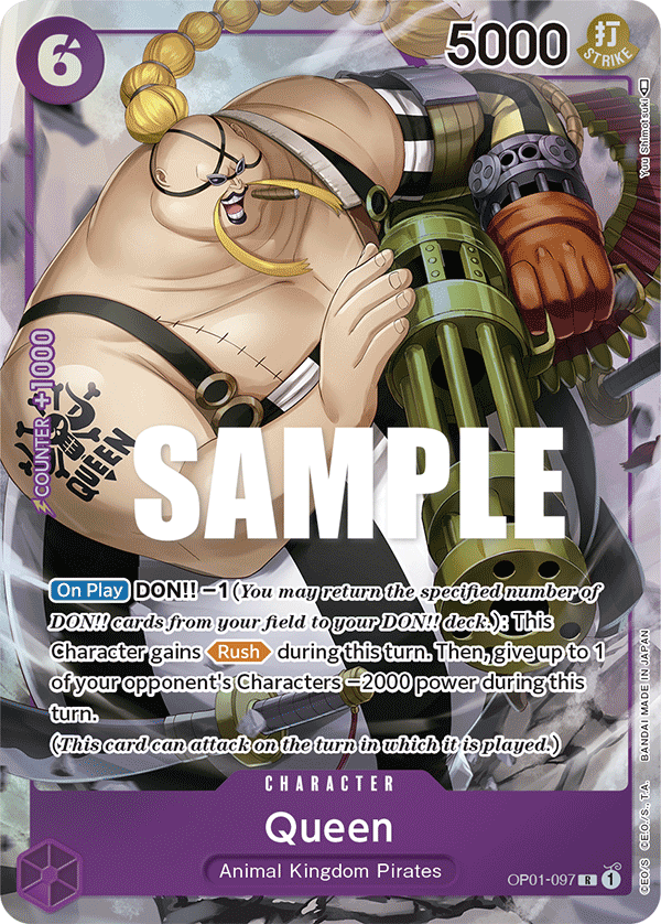 Queen (Alternate Art) - OP01-097 - ROMANCE DAWN