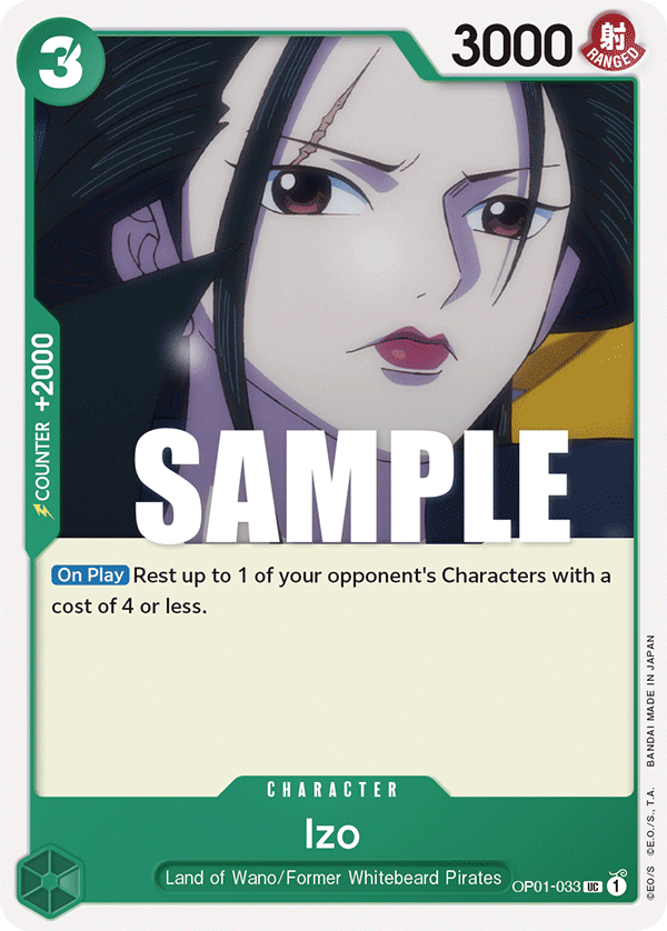 Izo - OP01-033 - ROMANCE DAWN