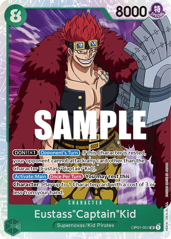 Eustass"Captain"Kid - OP01-051 - ROMANCE DAWN
