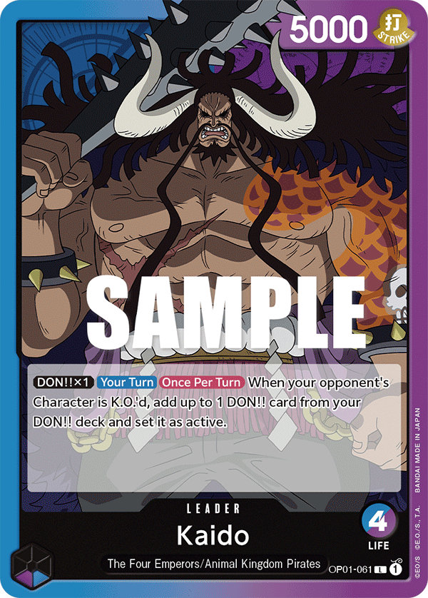Kaido - OP01-061 - ROMANCE DAWN