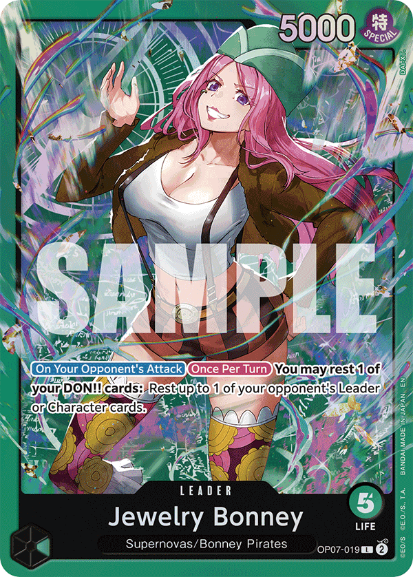 Jewelry Bonney - OP07-019 - GREEN Jewelry Bonney