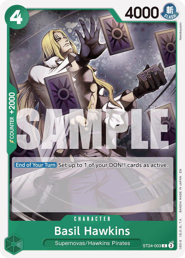 Basil Hawkins - ST24-003 - GREEN Jewelry Bonney