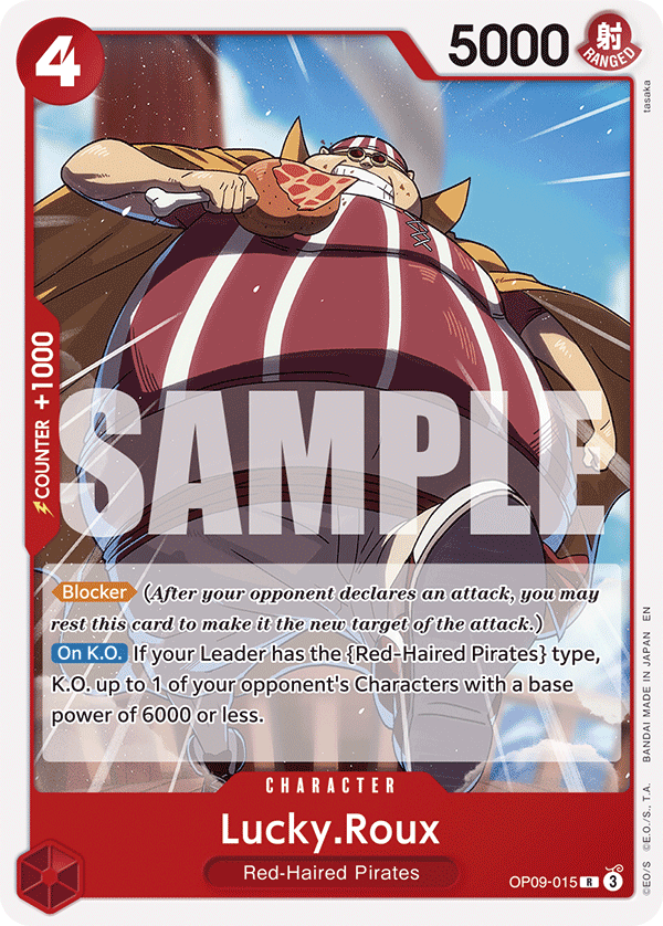 Lucky.Roux - OP09-015 - RED Shanks