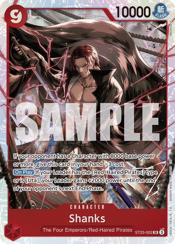 Shanks - ST23-002 - RED Shanks