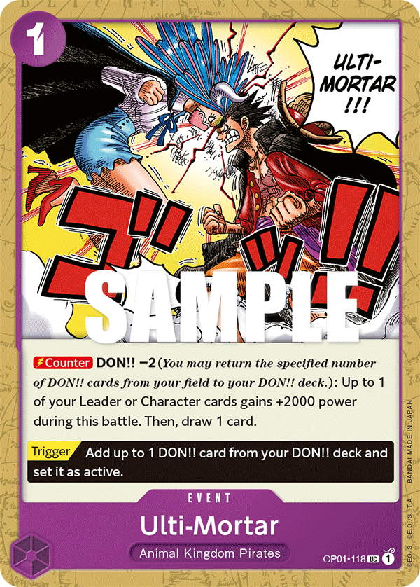 Ulti-Mortar - OP01-118 - ROMANCE DAWN