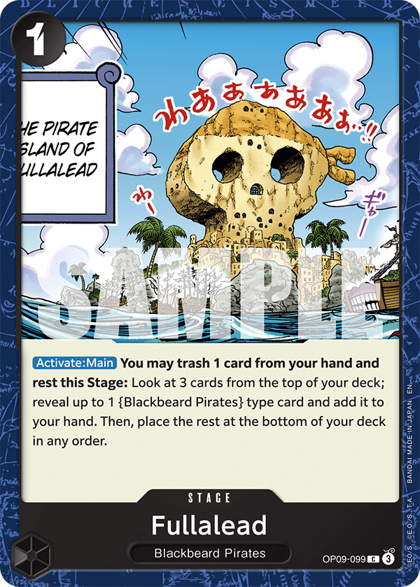 Fullalead - OP09-099 - BLACK Marshall.D.Teach