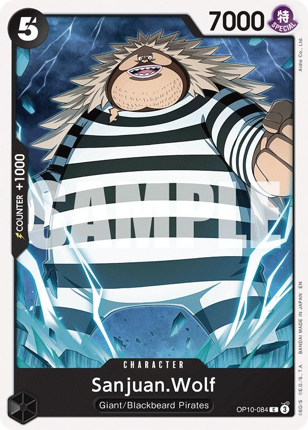 Sanjuan.Wolf - OP10-084 - BLACK Marshall.D.Teach