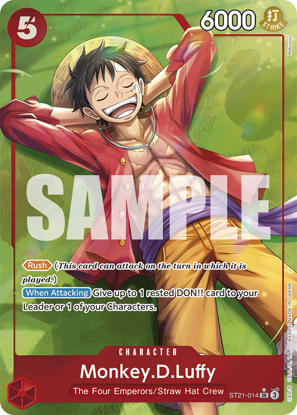 Monkey.D.Luffy (Parallel) - ST21-014 - GEAR5