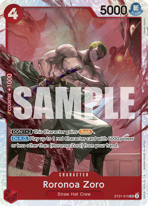 Roronoa Zoro - ST21-015 - GEAR5