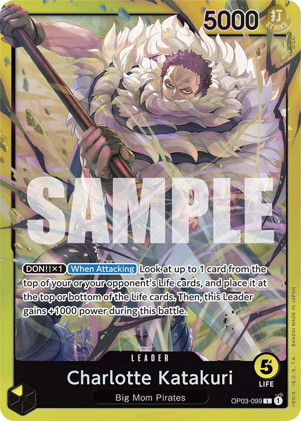 Charlotte Katakuri - OP03-099 - Yellow Charlotte Katakuri