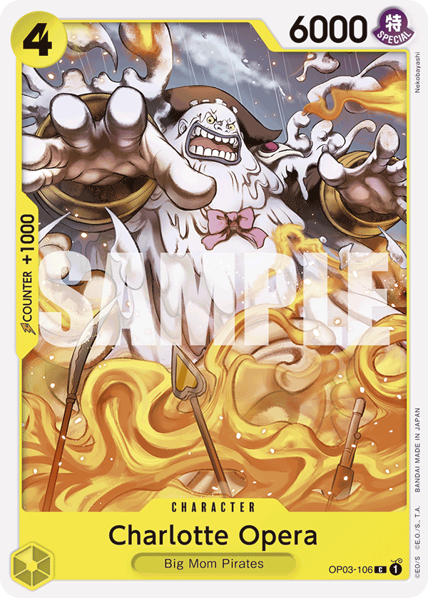 Charlotte Opera - OP03-106 - Yellow Charlotte Katakuri