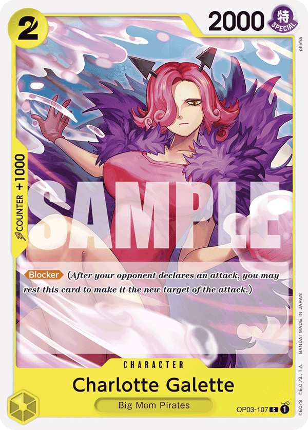 Charlotte Galette - OP03-107 - Yellow Charlotte Katakuri