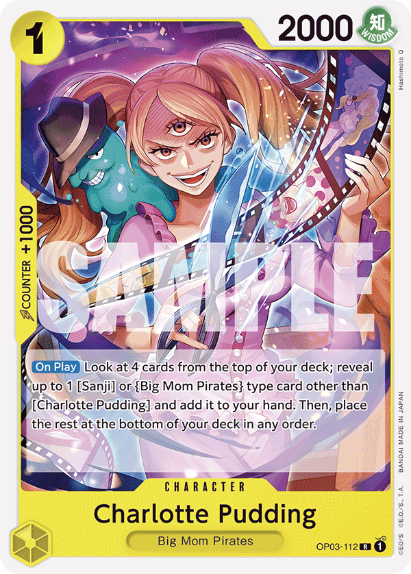 Charlotte Pudding - OP03-112 - Yellow Charlotte Katakuri