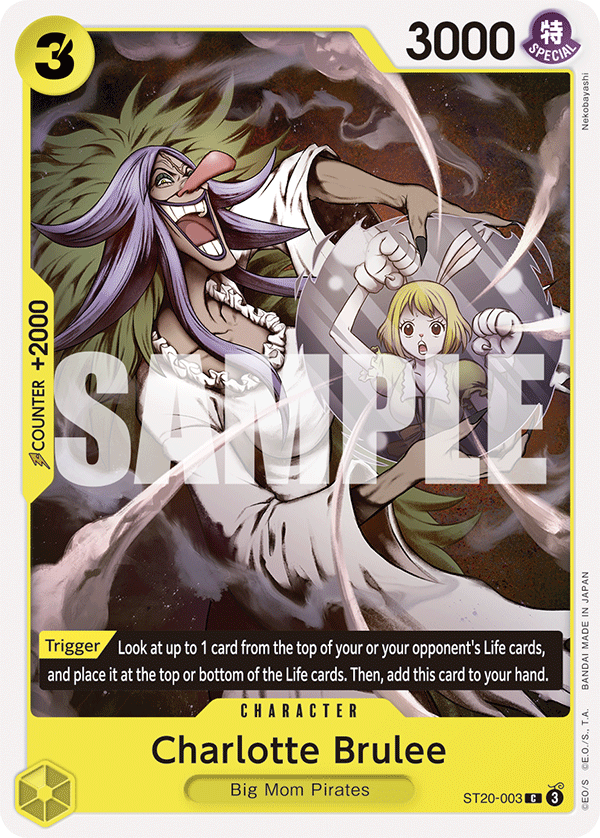 Charlotte Brulee - ST20-003 - Yellow Charlotte Katakuri