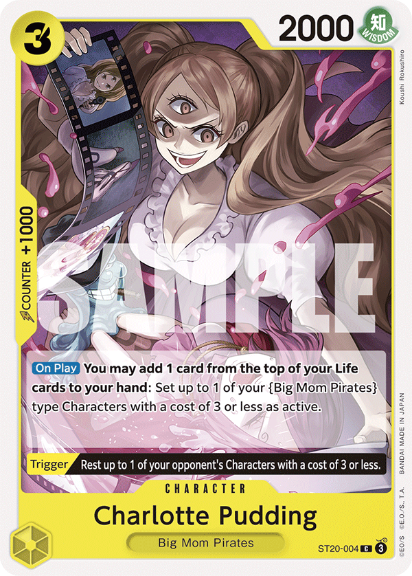 Charlotte Pudding - ST20-004 - Yellow Charlotte Katakuri