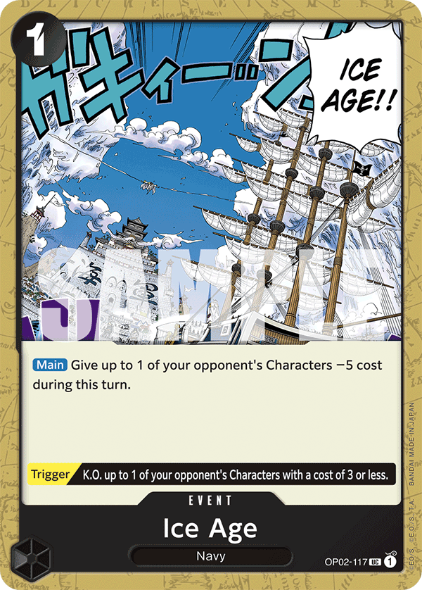 Ice Age - OP02-117 - Black Smoker