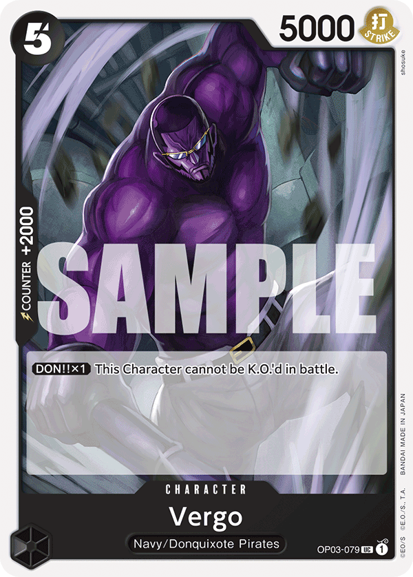 Vergo - OP03-079 - Black Smoker