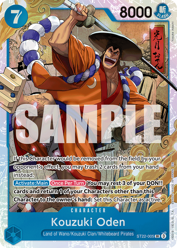 Kouzuki Oden - ST22-005 - Ace & Newgate