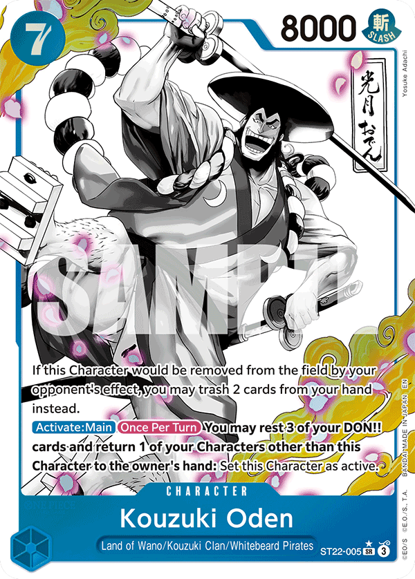 Kouzuki Oden (Parallel) - ST22-005 - Ace & Newgate