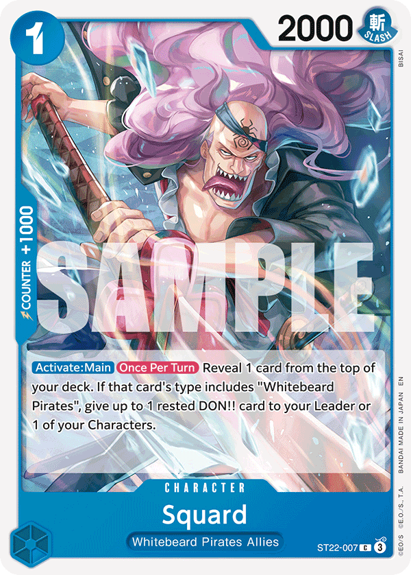 Squard - ST22-007 - Ace & Newgate