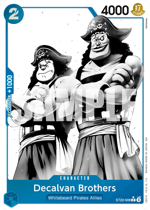 Decalvan Brothers (Parallel) - ST22-008 - Ace & Newgate