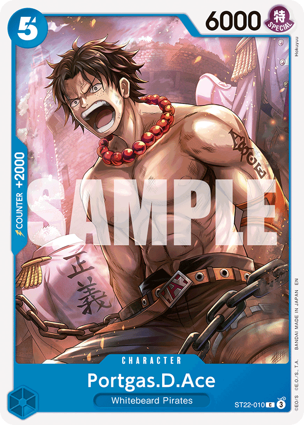 Portgas.D.Ace - ST22-010 - Ace & Newgate