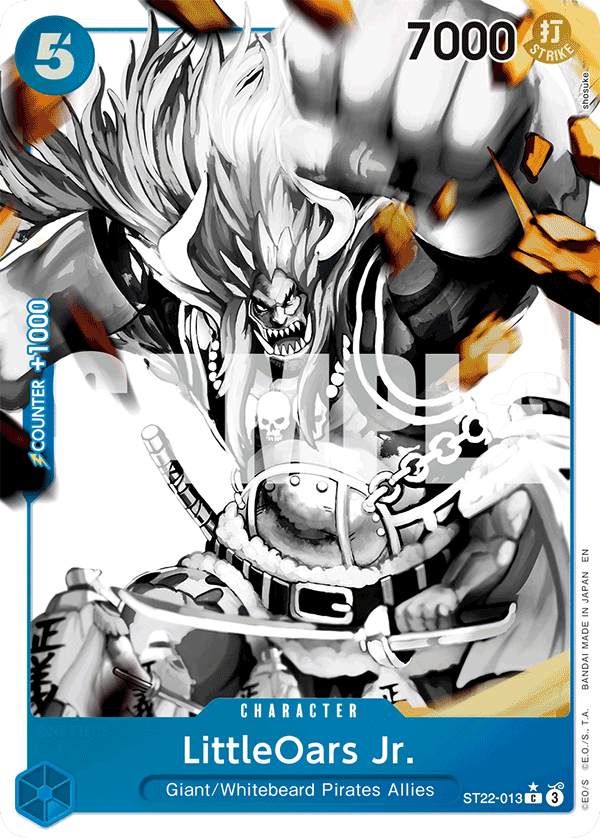 LittleOars Jr. (Parallel) - ST22-013 - Ace & Newgate