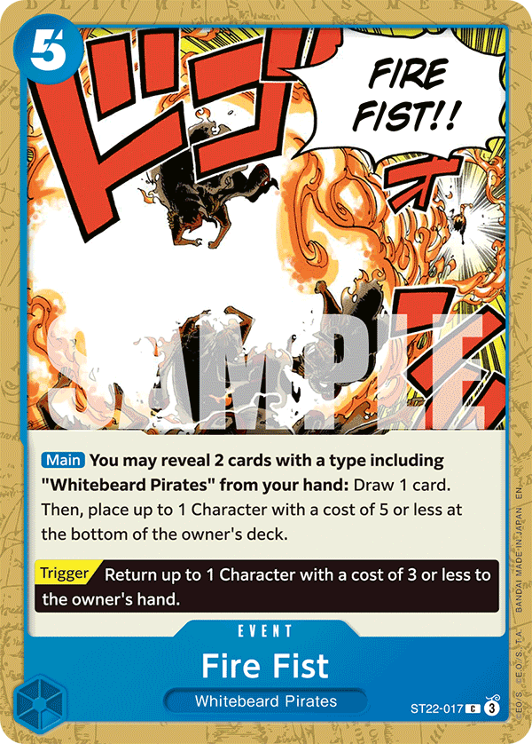 Fire Fist - ST22-017 - Ace & Newgate