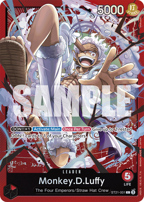Monkey.D.Luffy - ST21-001 - GEAR5