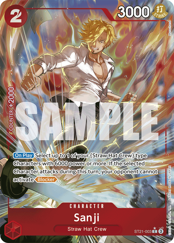 Sanji (Parallel) - ST21-003 - GEAR5
