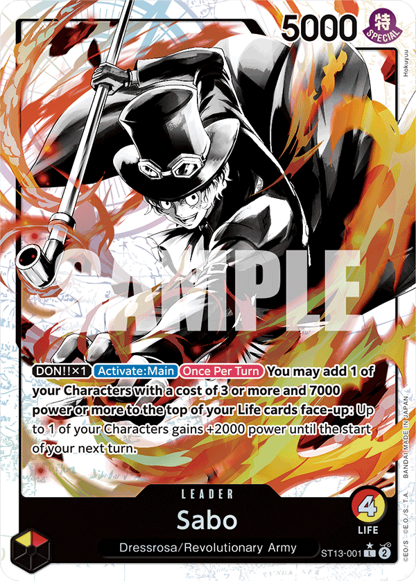 Sabo (Parallel) - ST13-001 - The Three Brothers