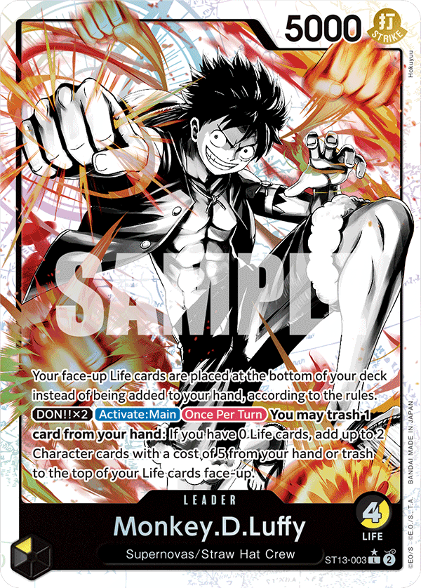 Monkey.D.Luffy (Parallel) - ST13-003 - The Three Brothers