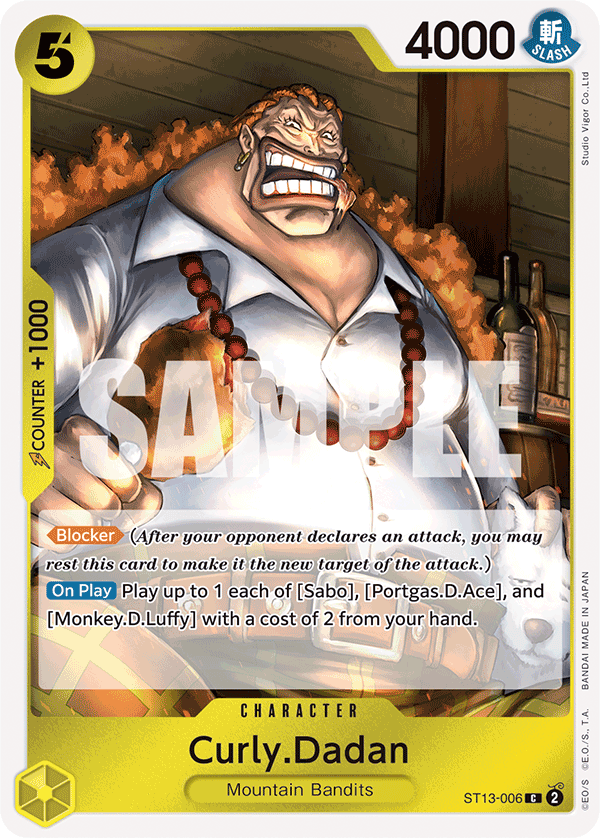 Curly.Dadan - ST13-006 - The Three Brothers