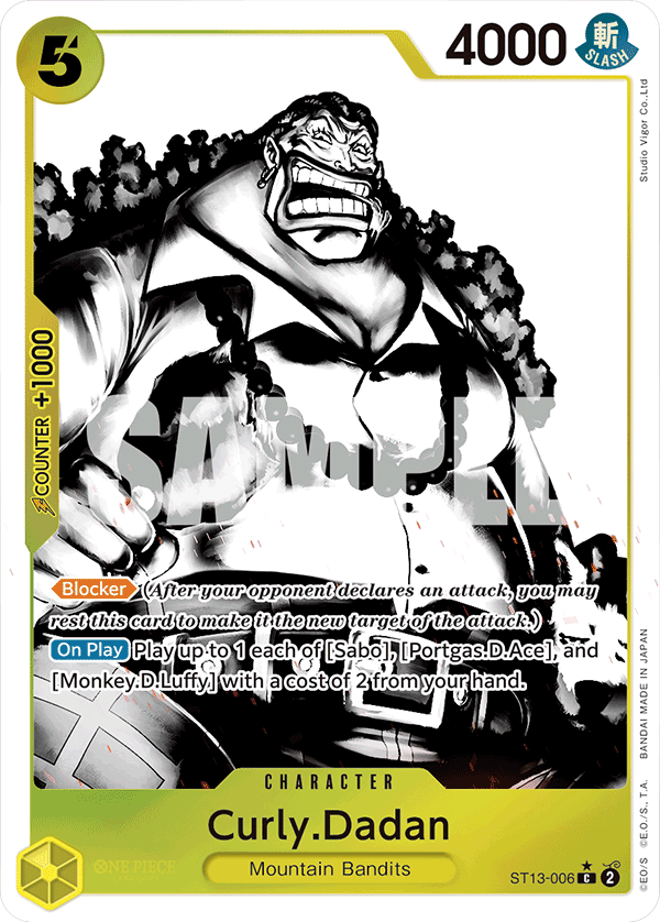 Curly.Dadan (Parallel) - ST13-006 - The Three Brothers