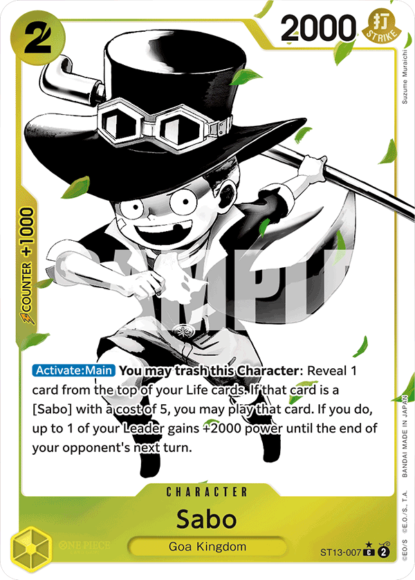 Sabo (Parallel) - ST13-007 - The Three Brothers