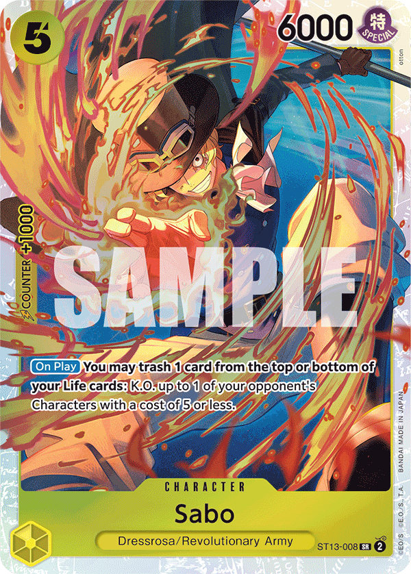 Sabo - ST13-008 - The Three Brothers