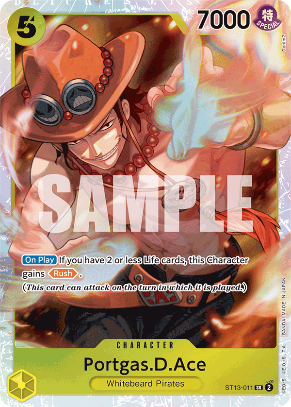 Portgas.D.Ace - ST13-011 - The Three Brothers