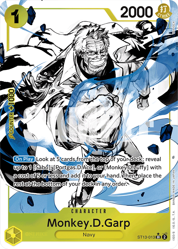 Monkey.D.Garp (Parallel) - ST13-013 - The Three Brothers