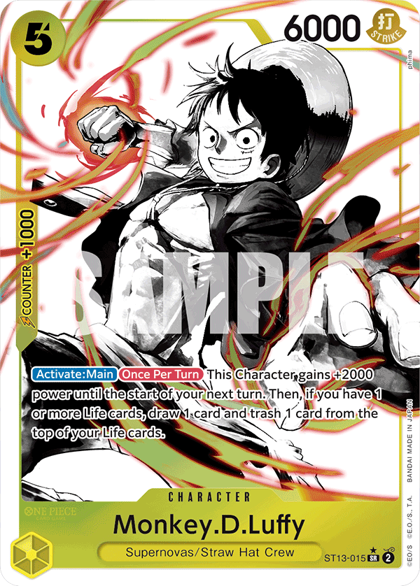 Monkey.D.Luffy (Parallel) - ST13-015 - The Three Brothers