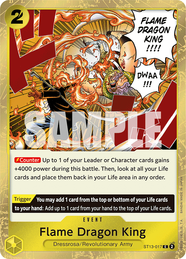 Flame Dragon King - ST13-017 - The Three Brothers