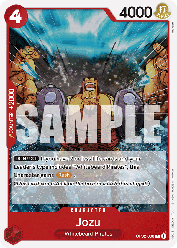 Jozu - OP02-008 - Red Edward.Newgate
